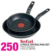 Tefal 2 Piece Frying Pan Set