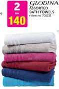 Glodina Assorted Bath Towels-2 For
