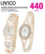 Lanco watches truworths sales