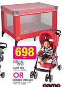Little One Camp Cot Or Oxford Stroller-Each