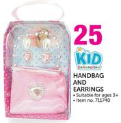 Kids Connection Handbag And Earrings