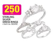 Sterling Silver Dress Rings-Each