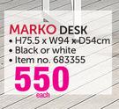 Marko Desk-Each