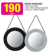 Rope Mirrors-Each