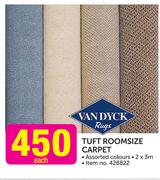 Van Dyck Tuft Roomsize Carpet 2x3m-Each