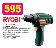Ryobi 12V Li-Ion 10mm Drill
