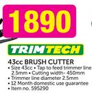 Trimtech 43cc Brush Cutter