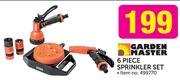 Garden Master 6 Piece Sprinkler Set