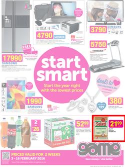 Game : Start Smart (3 Feb - 16 Feb 2016), page 1