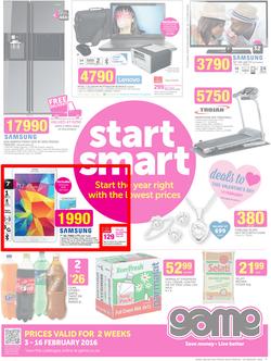 Game : Start Smart (3 Feb - 16 Feb 2016), page 1