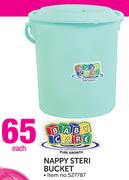 Baby Care Nappy Steri Bucket-Each