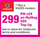Lenovo 18.5" Intel Celeron Desktop Bundle H30 Plus A K4203 Modem-On My Meg 500 Top Up