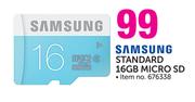 Samsung Standard 16GB Micro SD