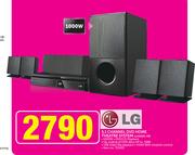 LG 5.1 Channel DVD Home Theatre System LHD625-FB