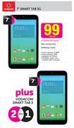 Vodacom 7" 2xSmart Tab 3G-On My Meg 250 TopUp