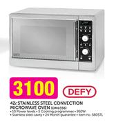 Defy 42Ltr Stainless Steel Convection Microwave Oven DM0356