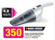 Black & Decker 4.8V Dustbuster