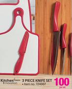 Kitchen 3 Piece Knife Set-Per Set