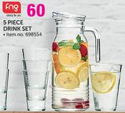 Fng 5 Piece Drink Set