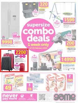 Game : Supersize Combo Deals (17 Feb - 23 Feb 2016), page 1