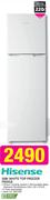Hisense 168Ltr White Top Freezer Fridge