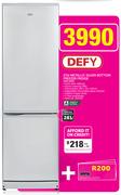Defy 272Ltr Metallic Silver Bottom Freezer Fridge DFC409
