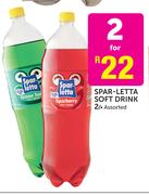 Spar-Letta Soft Drink Assorted-2 x 2Ltr