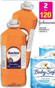 Johnsons Savlon Antiseptic Liquid-2 x 2Ltr