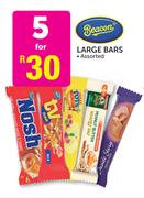 Beacon Large Bars Assorted-For 5