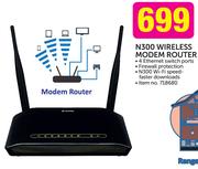 D-Link N300 Wireless Modem Router