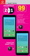 2x Vodacom 7" Smart Tab 3G-On MyMeg 250 TopUp