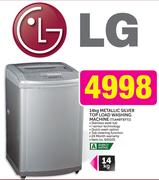 LG 14kg Metallic Silver Top Load Washing Machine T1449TEFT1