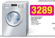 Bosch 6kg Silver Front Load Washing Machine