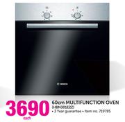 Bosch 60cm Multifunction Oven HBN301E2Z