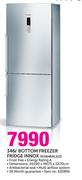 Bosch 346Ltr Bottom Freezer Fridge Inox KGN46AL11Z