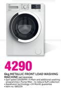 Defy 6kg Metallic Front Load Washing Machine WCY61032M