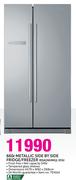 Samsung 660Ltr Metallic Side By Side Fridge/Freezer RSA1NHMG1 XFA