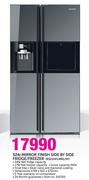 Samsung 524Ltr Mirror Finish Side By Side Fridge/Freezer RS21HFLMR1/XF