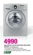 Samsung 6kg Front Load Washing Machine Silver WF1600W5S XFA