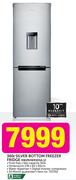 Samsung 360Ltr Silver Bottom Freezer Fridge RB29HWR3DSA U