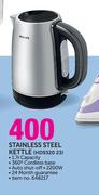 Philips 1.7Ltr Stainless Steel Kettle HD9320 23