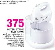 Kenwood Mixer, Stand and Bowl