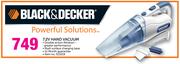 Black&Decker 7.2V Hand Vacuum