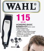 Wahl Homepro Basic Barber Kit-Per Set