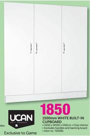 Makro built shop in bedroom cupboards
