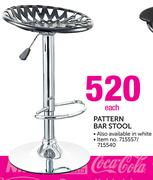 Pattern Bar Stool-Each
