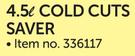 Addis Ware 4.5L Cold Cuts Saver-Each