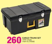 Addis Cargo Trunk Set With Wheels