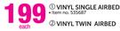 Out & About Vinyl Single Airbed-Each
