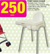 Little One Toby High Chair-Each